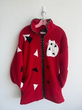 Vintage fleece jacket 🐾
Medium